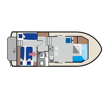 Houseboats At Malchin Marina By Kuhnle-Tours Bateau-hôtel