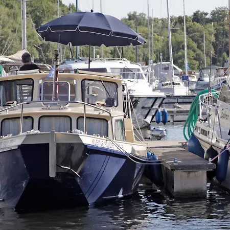 Botel Vintage Houseboats At Malchin Harbor By Kuhnle-Tours